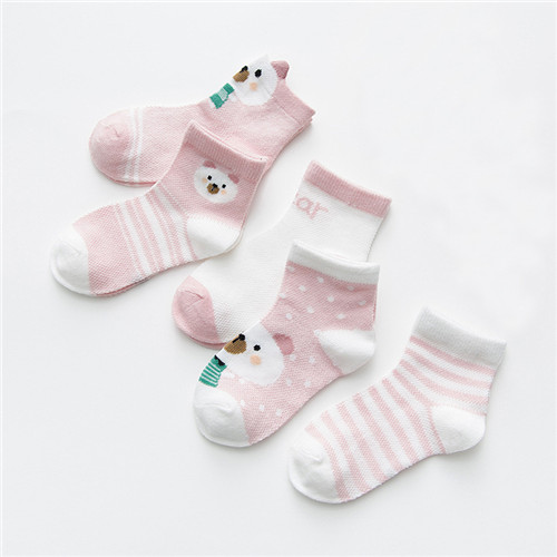 Baby Socks Cartoon Designs (Set of 5 pairs)